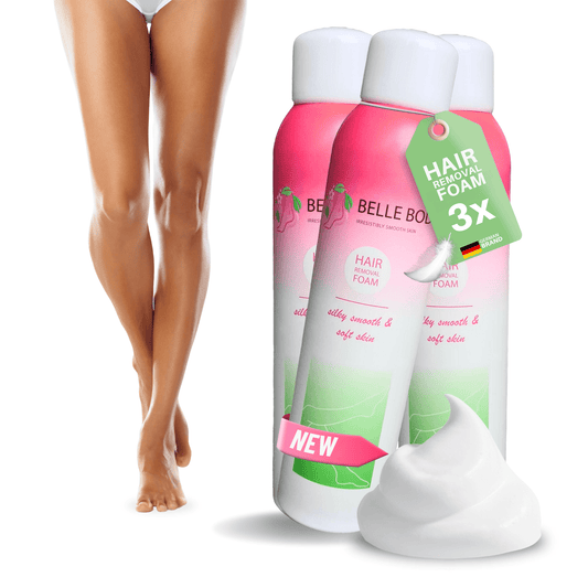 3× Belle testszőrtelenítő velúrkorong