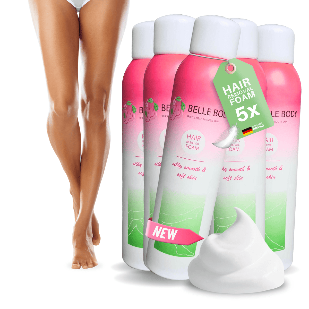 Belle Body szőrtelenítő spray