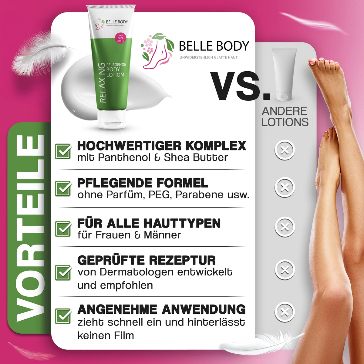 Testápoló lotion