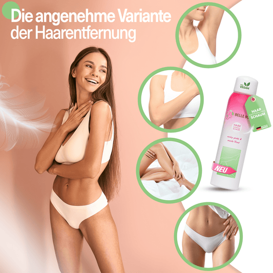 Belle Body szőrtelenítő hab intim területekre