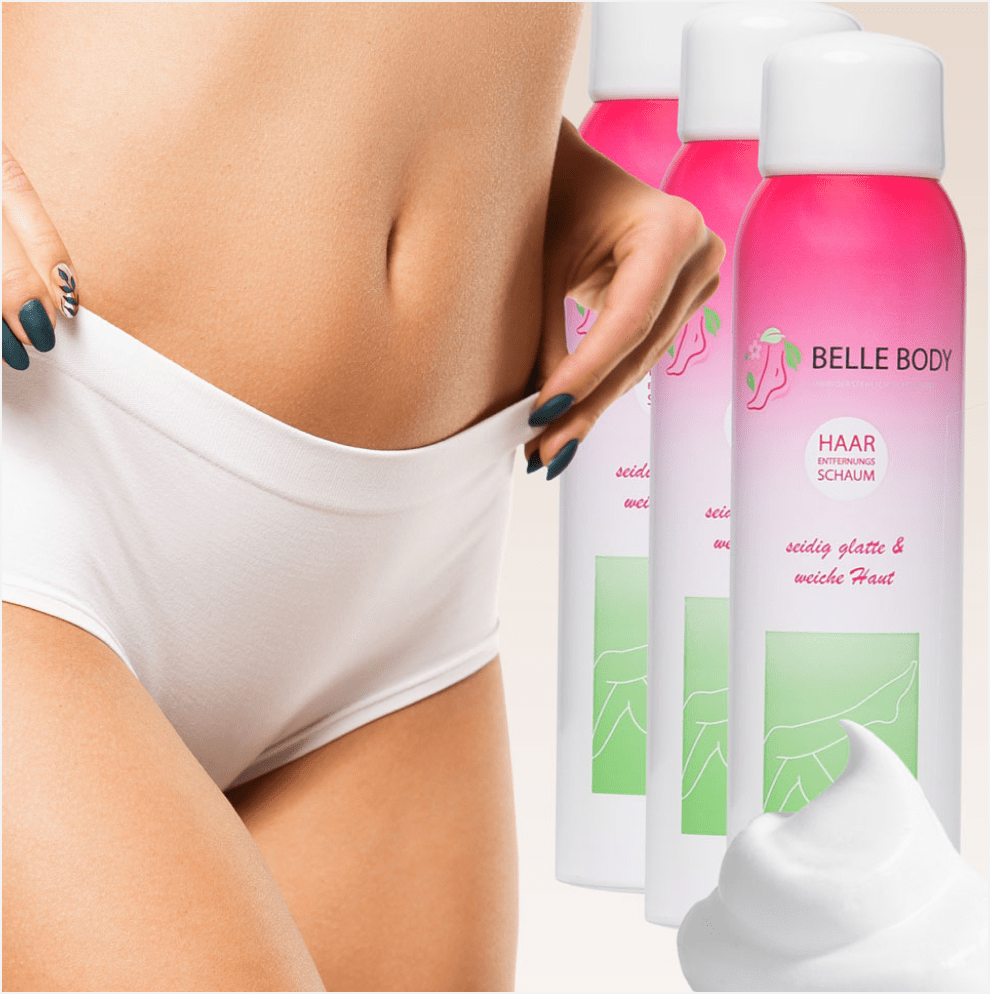 Belle Body szőrtelenítő hab női arcszőrzetre